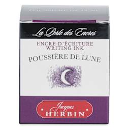 Herbin La Perle des Encres The Jewel of Inks Fountain Pen Ink - Poussière de Lune (Moon Dust), 30 ml, front of packaging