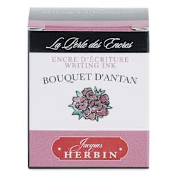 Herbin La Perle des Encres The Jewel of Inks Fountain Pen Ink - Bouquet d'Antan (Old-Fashioned Bouquet), 30 ml, front of packaging