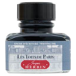 Herbin Paris Collection Fountain Pen Ink - Les Toit de Paris (Grey), 30 ml