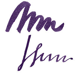 Herbin 1798 Anniversary Collection Fountain Pen Ink - Amethyste de l'Oural swatch