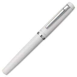 Platinum Procyon Fountain Pen - Porcelain White, Fine Nib, capped