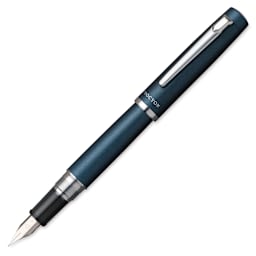 Platinum Procyon Fountain Pen - Deep Sea Blue, Medium Nib (image may depict a different size nib)