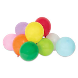 Hygloss Colorful Latex Balloons - Assorted, 11", Pkg of 144 - full
