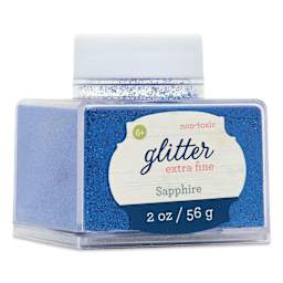 Sulyn Glitter - Sapphire, Extra Fine, 2 oz Jar