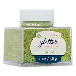 Sulyn Glitter - Emerald, Extra Fine, 2 oz Jar