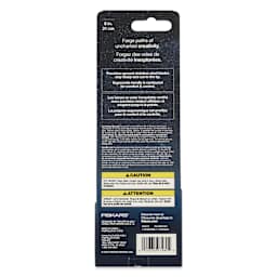 Fiskars Explore Collection Scissors - Lilac, 8" - back of packaging