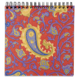 DecoPatch Paper DecoPad - Orange, 6" x 6" - page example (patterns may vary)