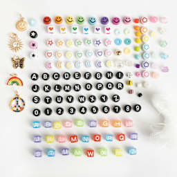 Jewelry Made By Me Letter and Charm Bead Box showing different bead options