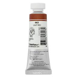 PWC Extra Fine Professional Watercolor - Light Red, 15 ml, Tube back