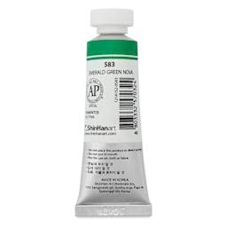 PWC Extra Fine Professional Watercolor - Green Deep, 15 ml, Tube back