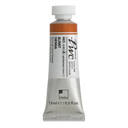 PWC Extra Fine Professional Watercolor - Burnt Sienna, 15 ml, Tube