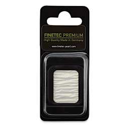 Finetec Premium Watercolor Pan - Gold (Pearlescent), In packaging.
