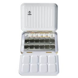 Schmincke Horadam Aquarell Watercolor Pans - Set of 6, Golds, Half Pans