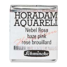 Schmincke Horadam Aquarell Watercolor - Haze Pink, Half Pan
