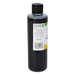 Chroma Liquid Washable Watercolor Paint - Blue, 8.4 oz, Bottle, back