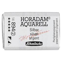 Schmincke Horadam Aquarell Watercolor - Silver, Full Pan