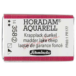 Schmincke Horadam Aquarell Watercolor - Madder Lake Deep, Full Pan