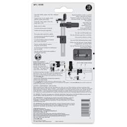 Olfa Rotary Circle Cutter - 18 mm, back of the packaging