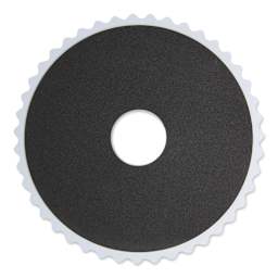 Omnigrid 360 Rotating Cutting Mat - Green/Yellow, 14" - underside of mat