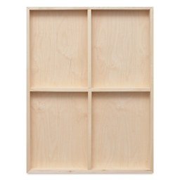Apollon Gotrick Cradled Wood Panel - 30" x 40", 2-5/8" Profile back view