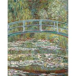 Hape x The Met Monet Water-Lily Garden Wooden Frame Puzzle, finished