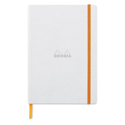Rhodia Rhodiarama Softcover Notebook - A5, White, Dot Grid