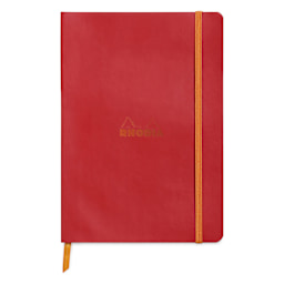 Rhodia Rhodiarama Softcover Notebook - A5, Poppy, Lined