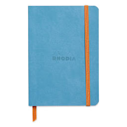 Rhodia Rhodiarama Softcover Notebook - A6, Turquoise, Lined
