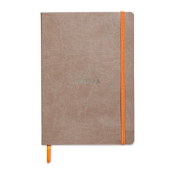 Rhodia Rhodiarama Softcover Notebook - A5, Taupe, Dot Grid