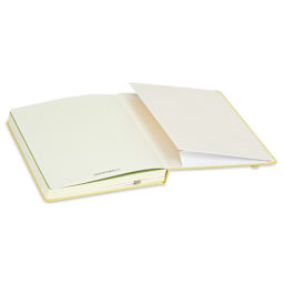 Leuchtturm1917 Hardcover Sketchnote Journal - Vanilla, 5-3/4" x 8-1/4", open