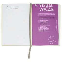 Leuchtturm1917 Hardcover Sketchnote Journal - Vanilla, 5-3/4" x 8-1/4", tips and tricks page