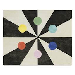 Roomytown Benson's Color Hexagon Fine Art Giclee Print - 11" x 14"