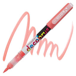 Karin Pigment Decobrush Marker - Rose Pink marker and swatch