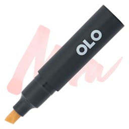 Olo Chisel-Tip Half Marker - OR4.1 Oyster - Marker and Swatch