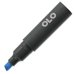 Olo Chisel-Tip Half Marker - B0.3 Kyanite with cap off