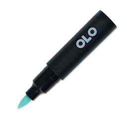 Olo Brush-Tip Half Marker - B2.0 Ice with cap off