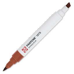 Pantone Dual Tip Marker - 1675, caps off