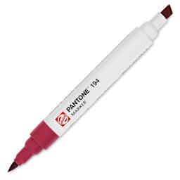 Pantone Dual Tip Marker - 194, caps off