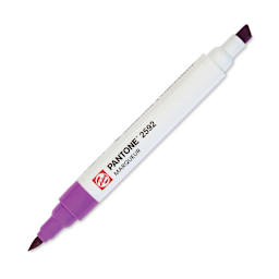 Pantone Dual Tip Marker - 2592, marker with caps off