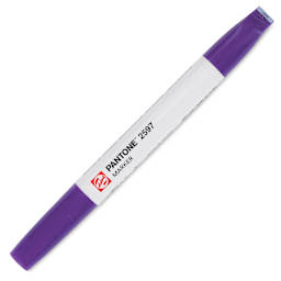 Pantone Dual Tip Marker - 2597, caps on