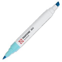 Pantone Dual Tip Marker - 304, marker with caps off