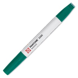 Pantone Dual Tip Marker - 3295, caps on