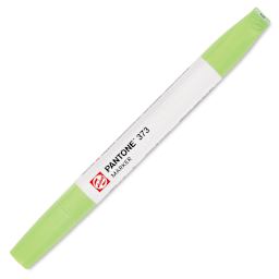 Pantone Dual Tip Marker - 373, marker with caps on