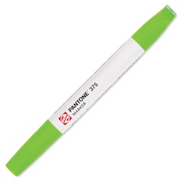 Pantone Dual Tip Marker - 375, caps on