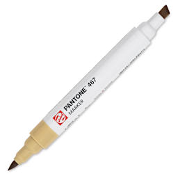 Pantone Dual Tip Marker - 467, caps off