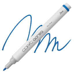 Copic Acrea Paint Marker - Sky Blue 012, marker and swatch