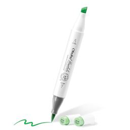 Ohuhu Honolulu Dual Tip Marker Set - Set of 72, Assorted Colors, brush and chisel tips