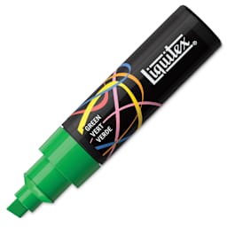 Liquitex Marker - Green, Chisel Tip, 8 mm