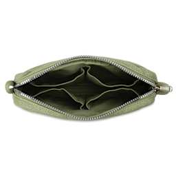 Soolla Studio Pouch - Ganja Green, open