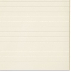 Midori MD Notebooks - A5, Lined, White, close-up of paper